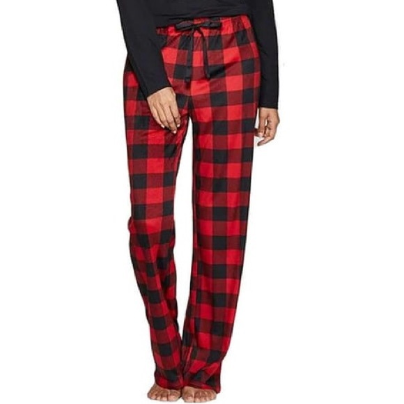 NEW Stars Above Women's Perfectly Cozy Flannel Plaid Pajama Pants - Picture 1 of 10